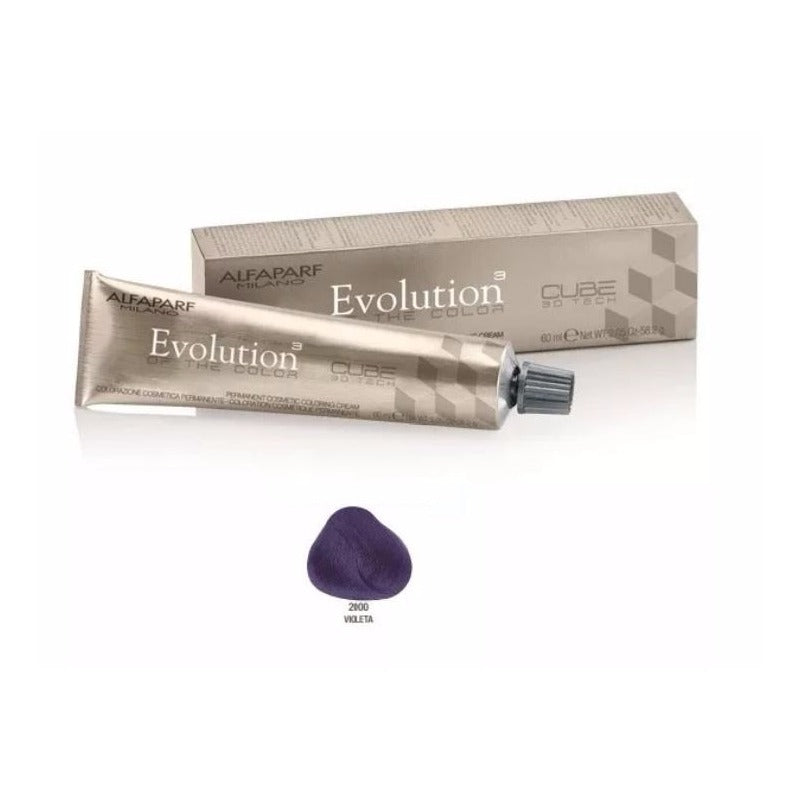 Pintura Evolution Color Of Cube 3d 60ml 2000 Violeta + Buey 90ml