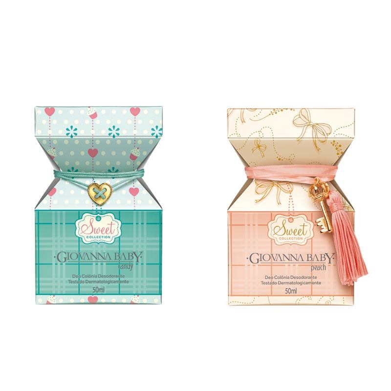 Giovanna Baby Peach And Candy Cologne Deo Kit 50ml Each