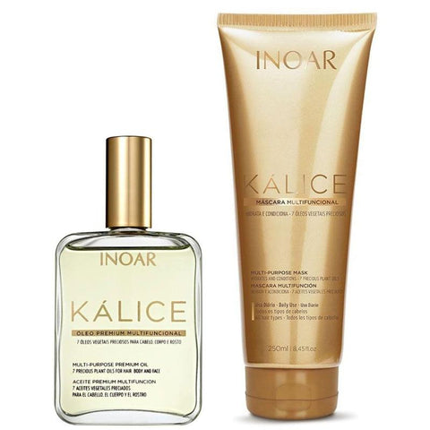 Inoar Kálice Kit Mascarilla 250g Aceite Multifuncional 100ml