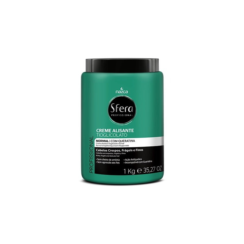 Nazca Sfera Thioglycolate Straightening Cream - Normal 1 Kilo