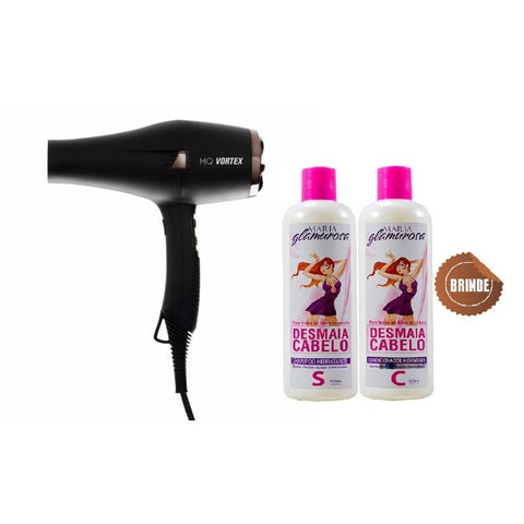 Secador Pelo Vortex 110v Mq Hair + Regalo