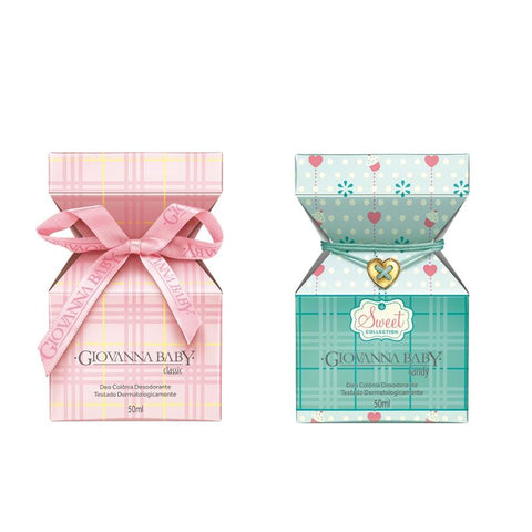 Giovanna Baby Classic y Candy Colonia Desodorante Kit 50ml Cada uno