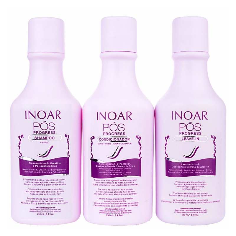 Inoar Kit Post Progreso (3 Productos) 3x250ml