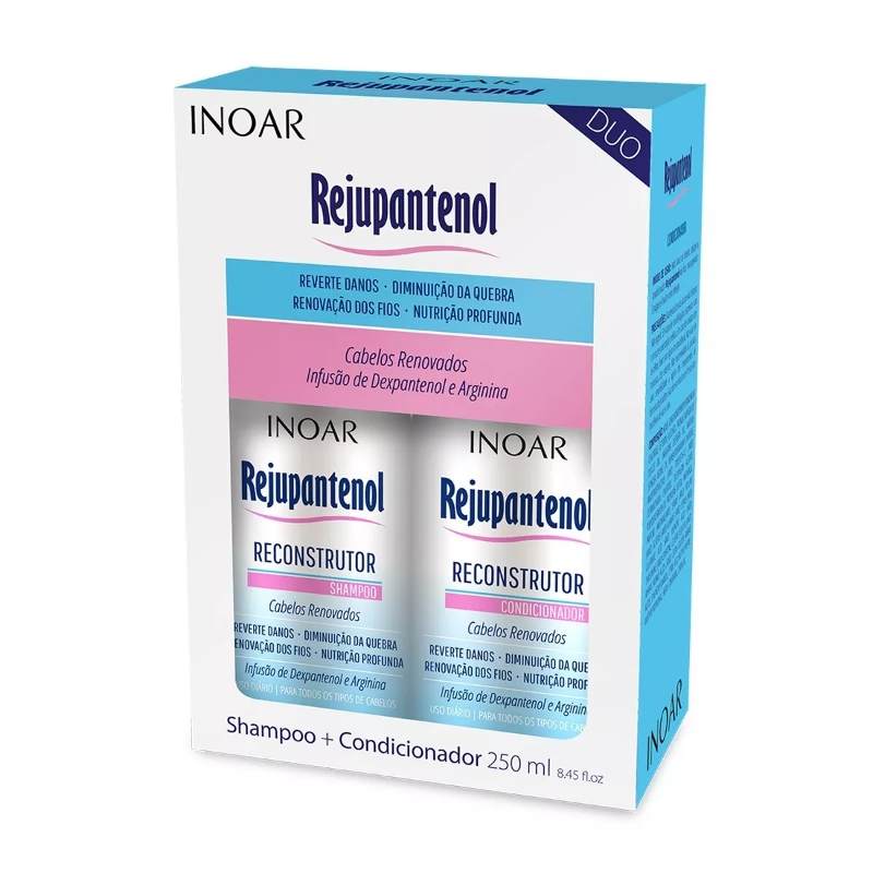 Inoar Rejupantenol Kit Shampoo + Condicionador 250ml