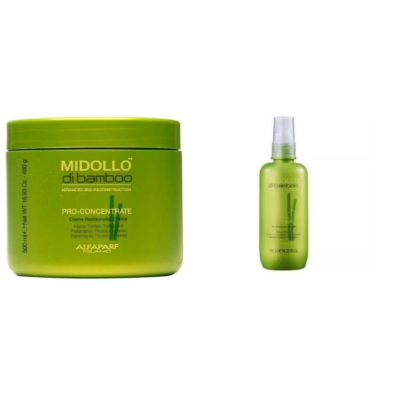 Alfaparf Midollo Di Bamboo Daily Kit 125ml + Mask 500ml