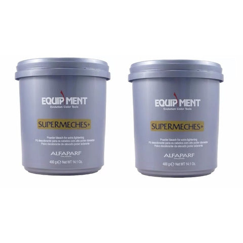 Supermeches + Alfaparf Kit Decolorante Capilar En Polvo 2x400g