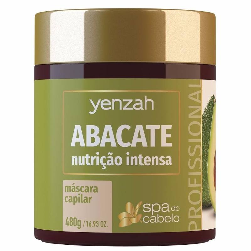 Yenzah Spa Do Cabelo Máscara Abacate Nutrição Intensa 480g