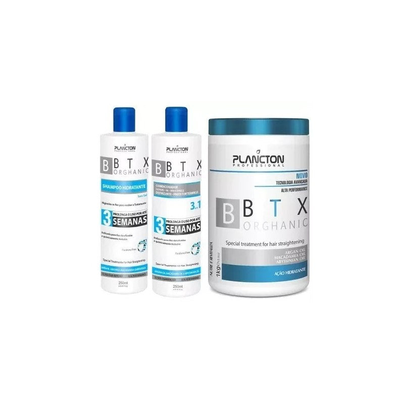 Kit 3 Semanas Plancton + Btx Hair Btox 1kg