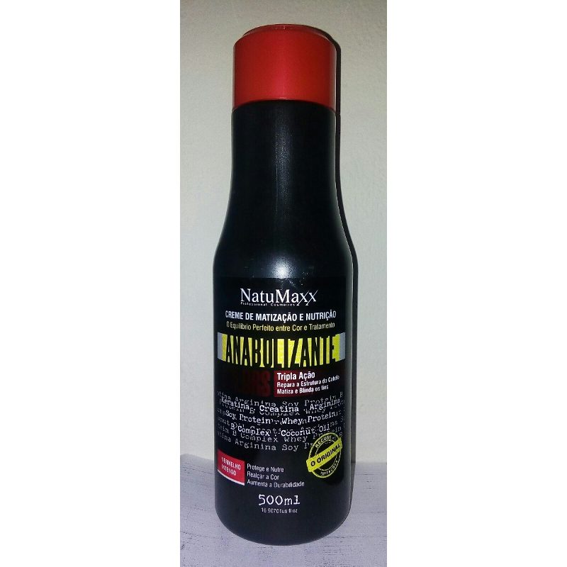 Anabólico Matizador Colores Natumaxx Rojo 500ml