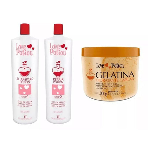 Progressiva Love Potion Gelatina Hidratante 300g Love Potion