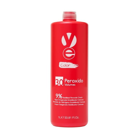 Yellow 1 Liter Hydrogen Peroxide Volume 30