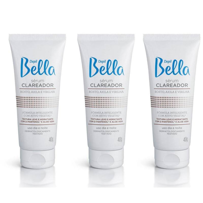 Depil Bella Face Armpit and Groin Whitening Serum 40g 3 Units