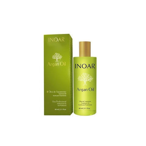 Aceite de tratamiento capilar con aceite de argán Inoar - 60 ml