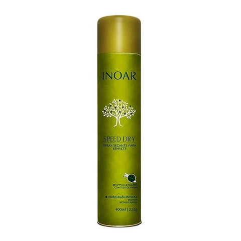 Inoar Speed ​​Dry Esmalte De Uñas Spray Secante 400ml