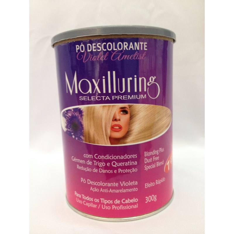 Polvo Decolorante Maxilluring Violet Amethyst - Lata 300g 