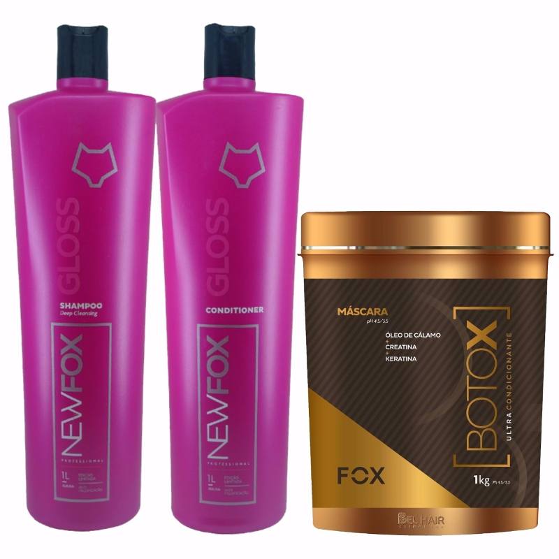 Progressiva New Fox Gloss (2x1)+ Btox Condicionante 1kg