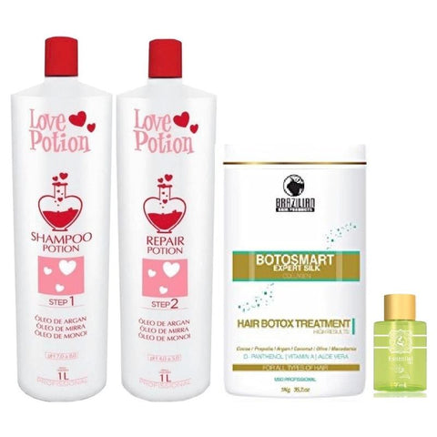 Poción De Amor Progressiva Poción +botox Brasileño 1kg + Aceite