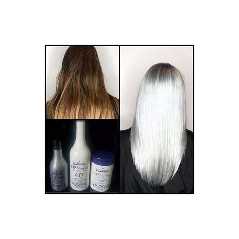 Nuance Matizador Bleaching Kit Black + Po + Ox 40 (combo) 