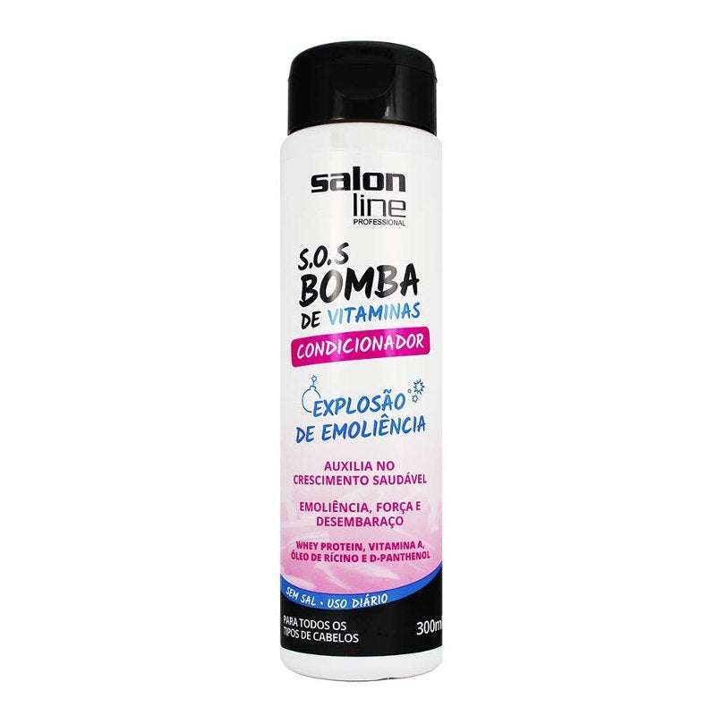 Salon Line Sos Bomba De Vitamina Condicionador 300ml +brinde