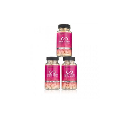 Kit 3 Pots Hair Growth Vitamin Hairfinity 180 Cps